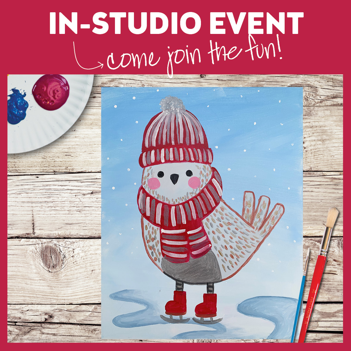 IN STUDIO FAMILY DAY CLASS! $30! ALL AGES WELCOME!